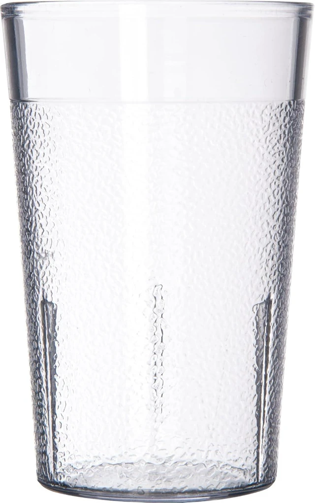 Alt view image 6 of 6 - CFS 55018107 Stackable Shatter-Resistant Plastic Tumbler, 5 oz., Clear, 6-Pack