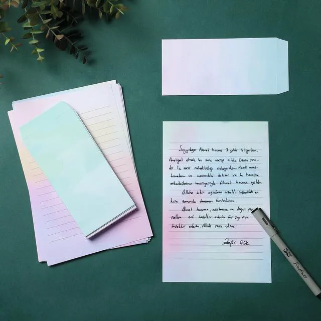 Alt view image 4 of 7 - Mr. Pen Stationery Writing Paper Set with Envelopes, 8.18" x 5.5"