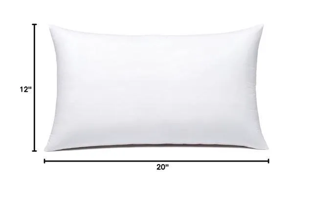 Alt view image 2 of 7 - JIEITIVE 1-Pack 12x20 Inches Hypoallergenic Premium Rectangle Lumbar Throw Pillow Insert for Decorative Cushion Covers
