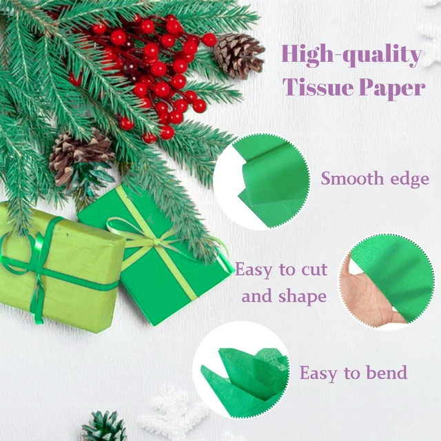 Alt view image 2 of 7 - Tissue Paper Gift Wrapping Paper, 12 Colors, 60 Sheets, for Crafts, Gift Bags, Packaging, Floral, Party, Festival Decoration