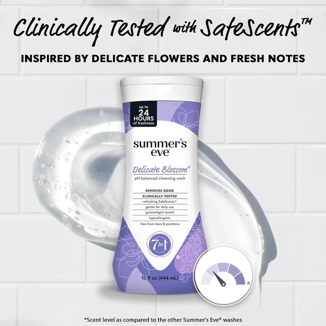 Alt view image 3 of 6 - Summer's Eve All-Over Daily Feminine Wash, Delicate Blossom, 15 Fl Oz