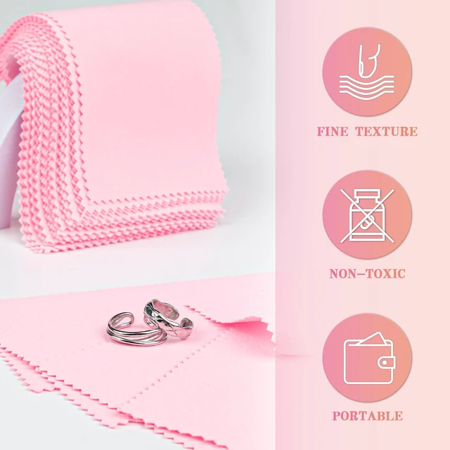 Alt view image 3 of 7 - Youbay Jewelry Cleaning Cloth