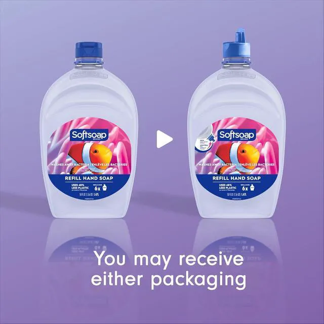 Alt view image 6 of 7 - Softsoap Aquarium Liquid Hand Soap Refill, 1.47L