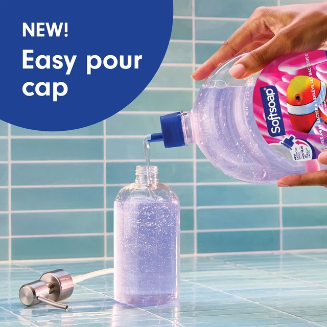 Alt view image 7 of 7 - Softsoap Aquarium Liquid Hand Soap Refill, 1.47L