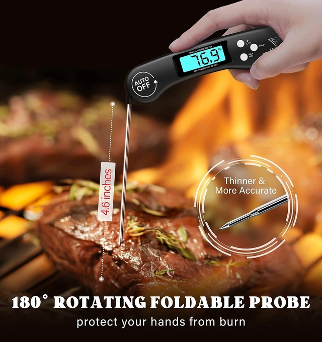 Alt view image 6 of 6 - DOQAUS Digital Instant Read Meat Thermometer for Cooking