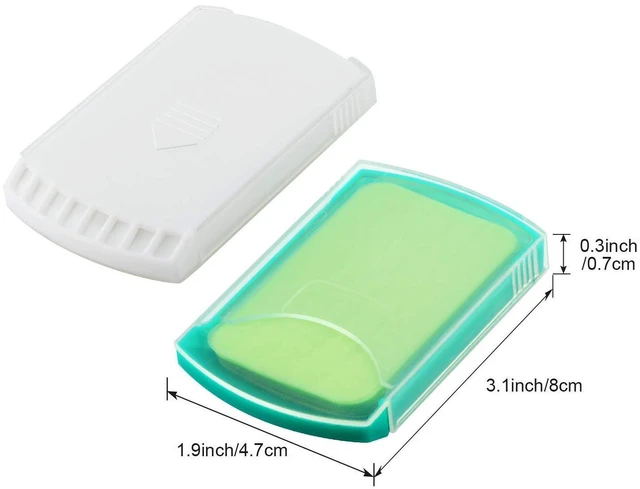 Alt view image 2 of 4 - HongyiTime 2 Boxes (100 Sheets) Hand Washing Soap Sheets for Outdoor Travel, Portable Camping, Hiking, BBQ, Party, School, Girls