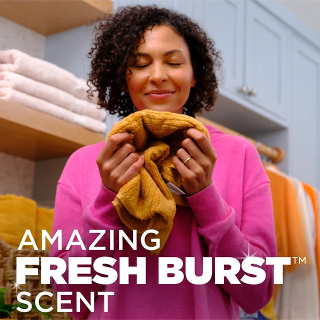 Alt view image 2 of 5 - ARM & HAMMER Plus OxiClean Odor Blasters 5-in-1 Laundry Detergent Power Paks Fresh Burst 42 Ct