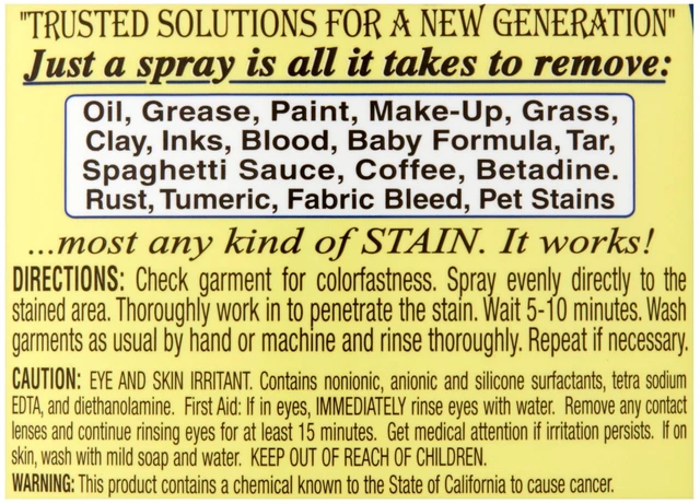 Alt view image 6 of 6 - Grandma's Secret Spot Remover Laundry Spray, 16 oz