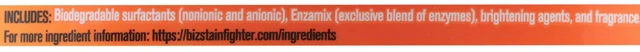 Alt view image 5 of 6 - BIZ Stain and Odor Eliminator Liquid for Tough Stains, 50fl oz