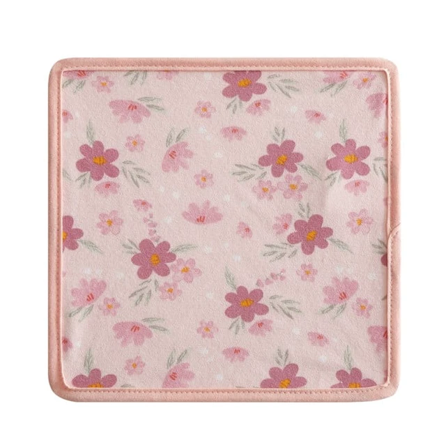 Alt view image 3 of 6 - Parent's Choice Floral Washcloths 9 in x 9 in 6 Pack