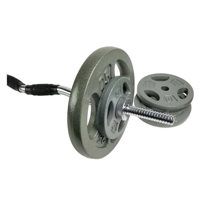 Alt view image 5 of 5 - CAP Barbell Standard 1-Inch Cast Iron Weightlifting Plate 5 lbs Single