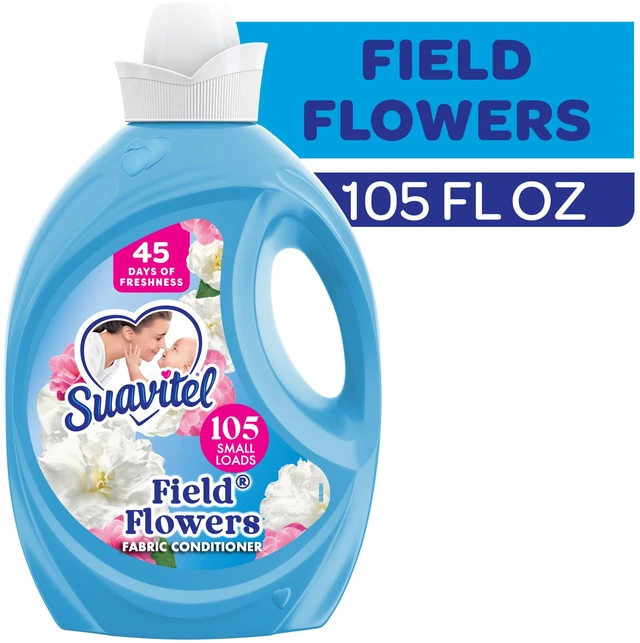 Main image of Suavitel Fabric Conditioner 105floz Field Flowers Scent 45 Days of Freshness