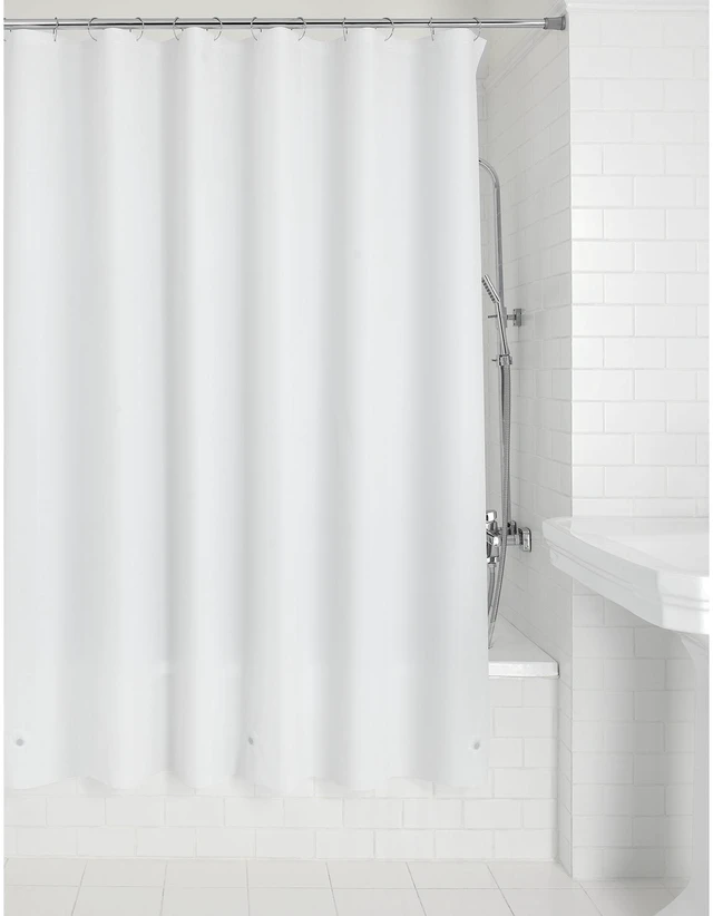 Main image of Mainstays PEVA Shower Curtain Liner, Lightweight, 70in x 71in, White