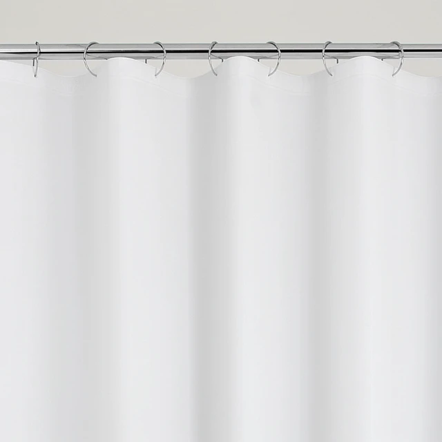 Alt view image 3 of 6 - Mainstays PEVA Shower Curtain Liner, Lightweight, 70in x 71in, White