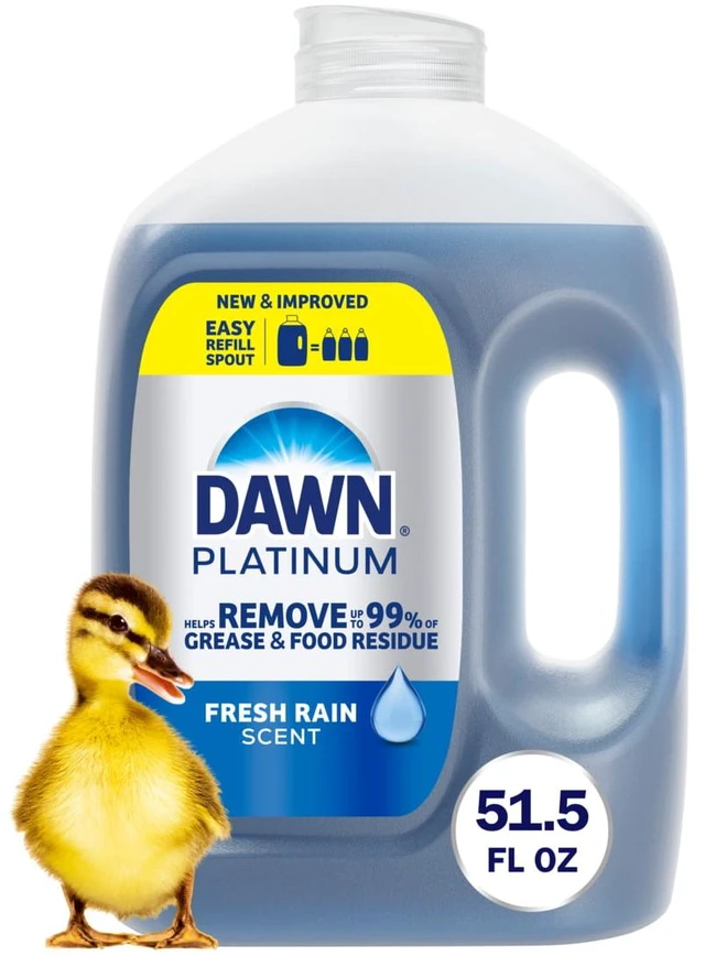 Main image of Dawn Platinum Refill Jug Dish Soap, Fresh Rain, 51.5oz