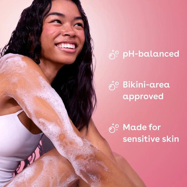 Alt view image 3 of 6 - Eos Pink Champagne Body Wash, Sparkling Scented Hydrating Gel-Cream Body Cleanser, 16 fl oz
