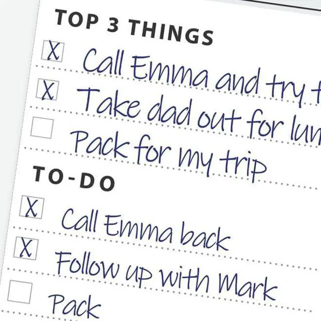 Alt view image 7 of 7 - Merry Expressions Daily Planner To Do List Notepad with Undated 8.5x11" Tear-Off Sheets, ADHD Planner, Time Block Planner, Desktop To Do List Notepad, To-do Notebook