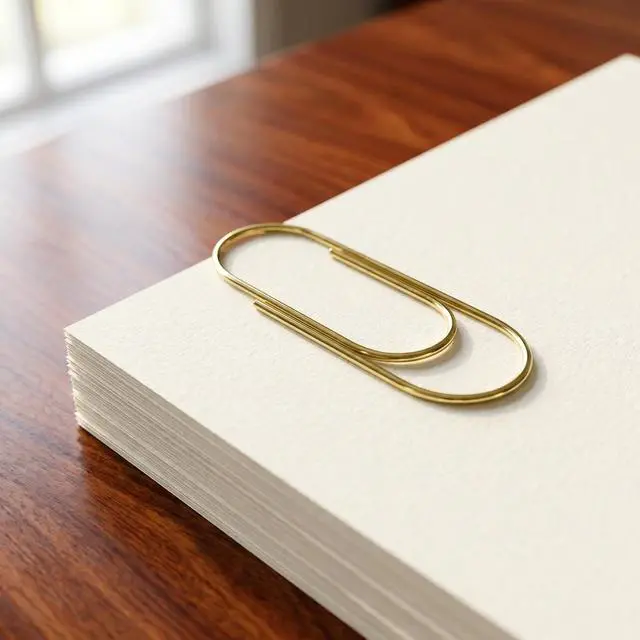 Alt view image 7 of 7 - Jumbo Gold Paper Clips Heavy Duty Paperclips, 2 Inch, 50 Pcs | Large Size, Heavy Duty, Rust Resistant, Smooth Finish No Snag, Office Wedding Invitations Planner Home Use
