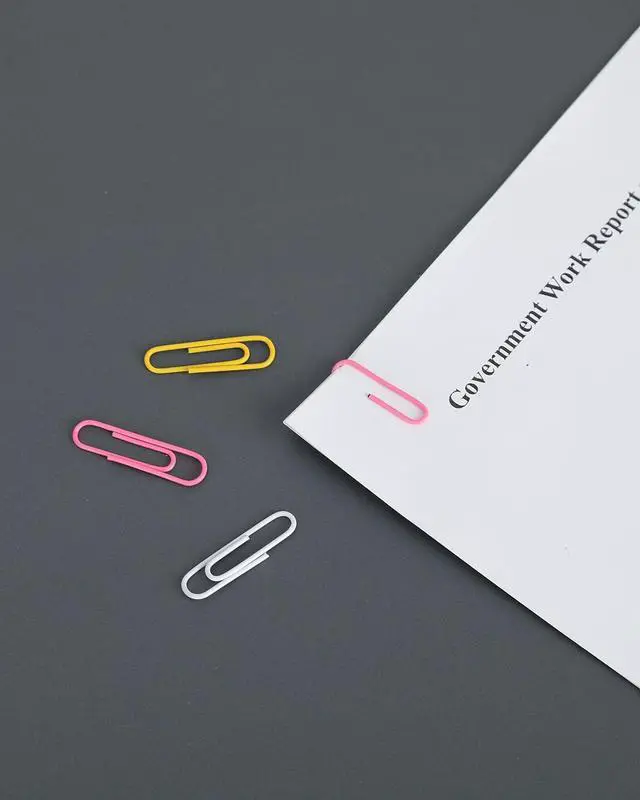 Alt view image 6 of 7 - PAPERPAL Paper Clips, 2 in (50 mm) & 1-2/7 in (33 mm), 540, Assorted Colors | Vinyl-coated large and medium paper clips for office, school and personal use; 180 jumbo, 360 #1, 6-compartment box.