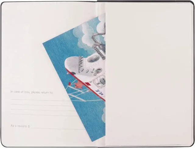 Alt view image 5 of 6 - Comix Lined Journal Notebook for Work, 240 Pages, 5.5" x 8.3", Black | Hardcover, A5 Medium College Ruled, Journaling Notebooks for Notes-taking & Writing, Fits for Office School Home