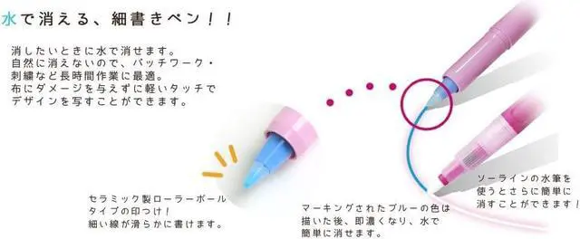 Alt view image 3 of 3 - Sewline Styla Water-Erasable Fabric marker