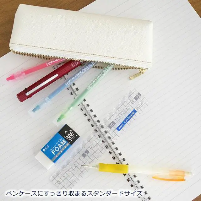 Alt view image 5 of 7 - Sakura Crepas Eraser Foam Eraser Double 100 5 Pieces RFW100-5P