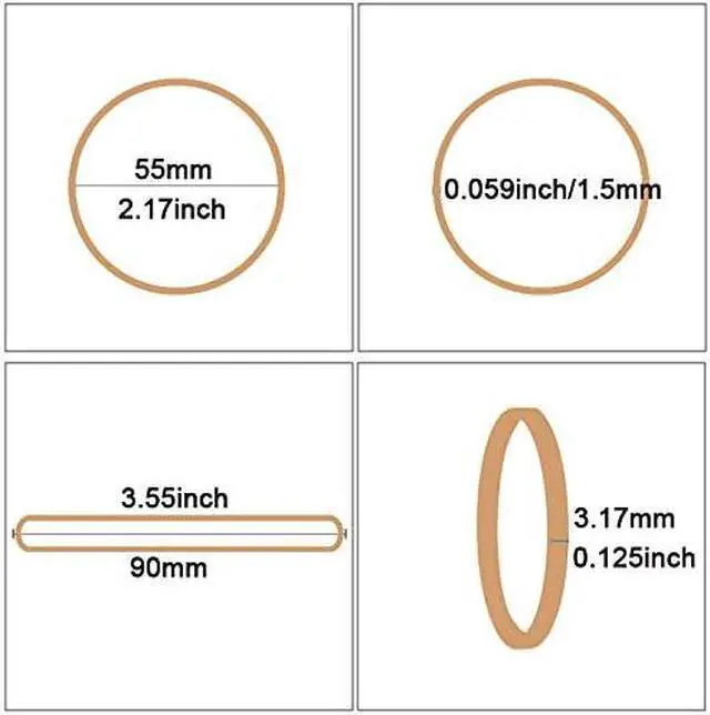 Alt view image 3 of 6 - AIWOQI Rubber Bands Size 33, 220pcs Rubber Band #33 Beige Strong | Heavy Duty Elastic Rubber Bands for Office Supply