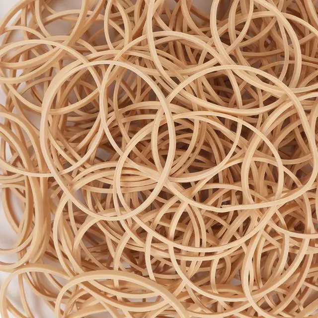 Alt view image 5 of 6 - AIWOQI Rubber Bands Size 33, 220pcs Rubber Band #33 Beige Strong | Heavy Duty Elastic Rubber Bands for Office Supply