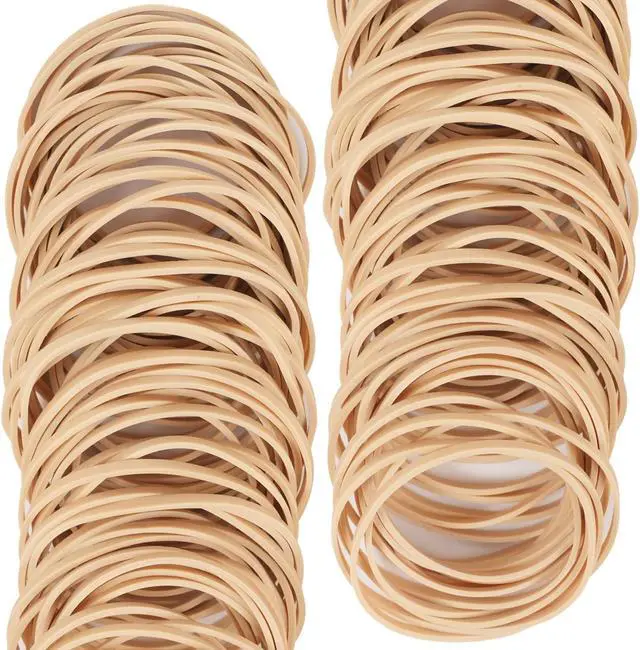 Alt view image 4 of 6 - AIWOQI Rubber Bands Size 33, 220pcs Rubber Band #33 Beige Strong | Heavy Duty Elastic Rubber Bands for Office Supply
