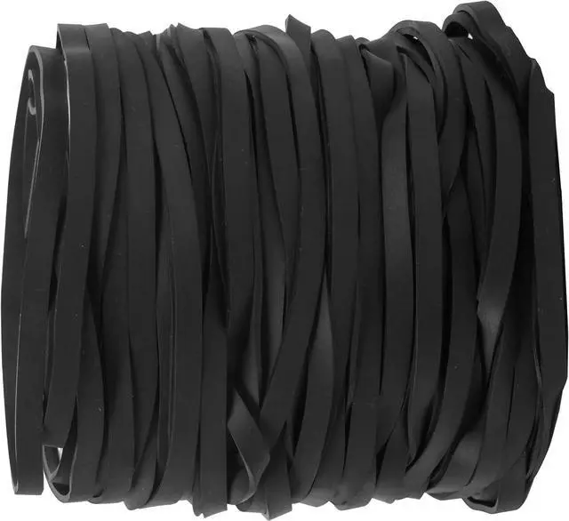 Alt view image 6 of 6 - Rubber Bands Long 70Pcs Size69 Big Black Strong Elasticity Elastic Band | Heavy Duty Wide Thick Large Rubber Band for Office supplies (5.9" x 0.24")
