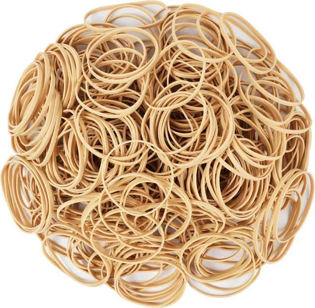 Alt view image 3 of 7 - Rubber Bands Size#32 (3 x 1/8) Elastics Band 220pcs Beige Rubber Bands for Office Supplies Home School
