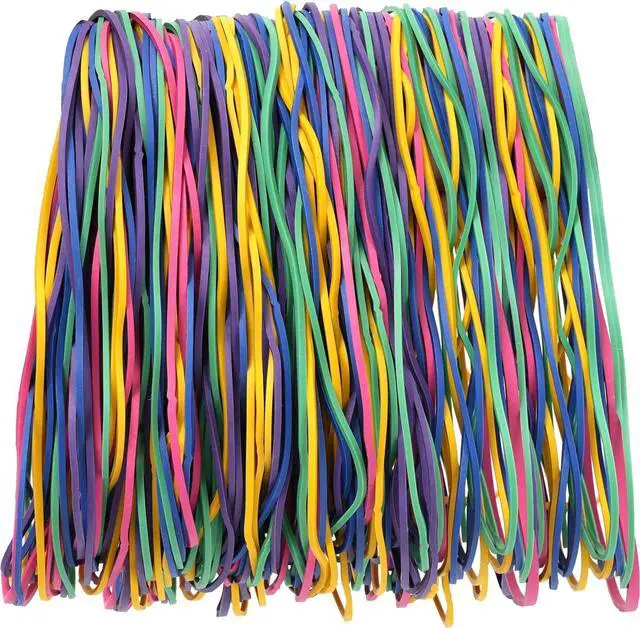 Main image of Rubber Bands for Balloon Arches Size#117A 200pcs Long Elastic Rubber Band