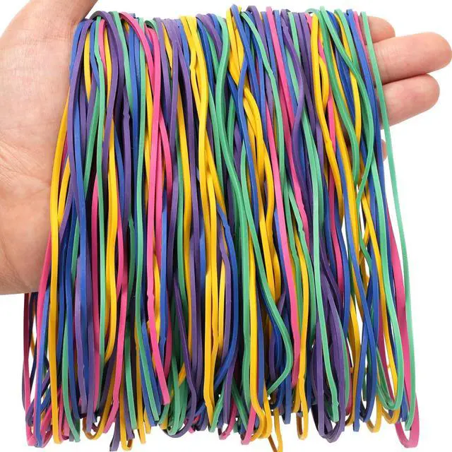 Alt view image 4 of 7 - Rubber Bands for Balloon Arches Size#117A 200pcs Long Elastic Rubber Band