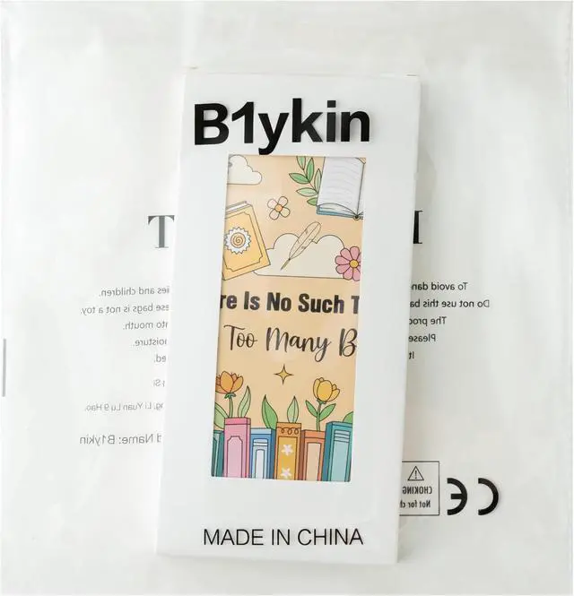 Alt view image 7 of 7 - B1ykin Sticky Notes Set - 550 Sheets Memo Writing Pad Book Lovers Design | Self-Stick Notes Pages, Teacher Appreciation Gift, School Office Supplies, There is No Such Thing As Too Many Books Design