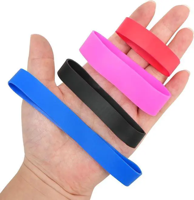 Alt view image 5 of 7 - LotFancy Rubber Bands Assorted Size, 4 Sizes Size84, Size82, Size 94, Size 105, Heavy Duty Colored Rubber Bands for Office Supplies