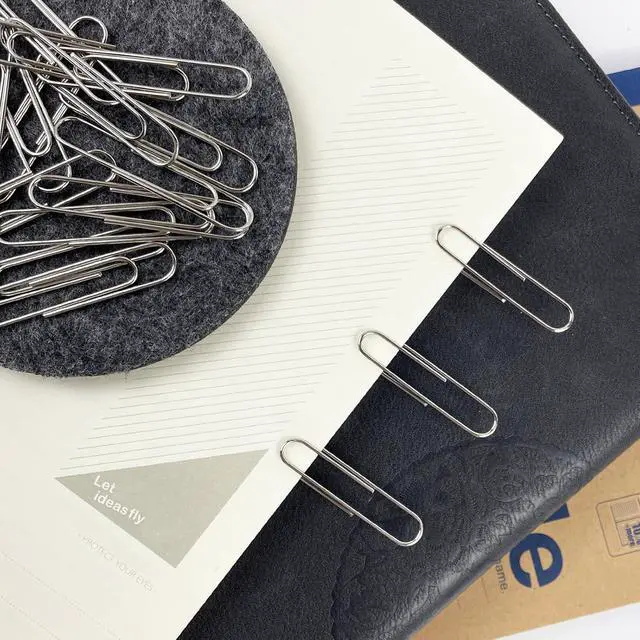 Alt view image 7 of 7 - Jumbo Paper Clips, 240pcs 2 Inch Large Silver Paper Clip, Big PaperClips for Paperwork Office School and Personal Use