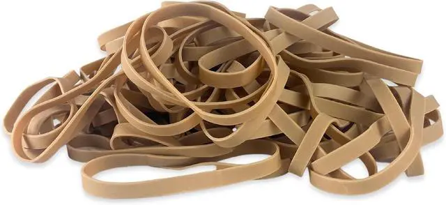 Alt view image 4 of 7 - Upgrade Office Supply UPG25764 Rubber Bands, Size 64 (3-1/2 x 1/4), 80 Bands, 1/4 lb, USA