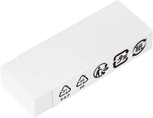 Alt view image 2 of 6 - Amazon Basics Block White Eraser, 10 Count (Pack of 1)