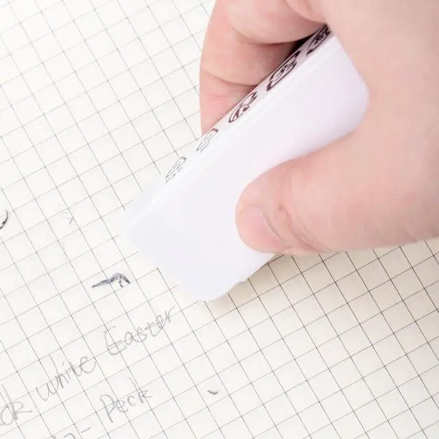 Alt view image 5 of 6 - Amazon Basics Block White Eraser, 10 Count (Pack of 1)