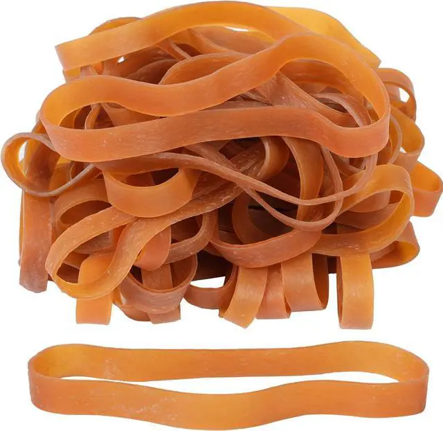 Main image of Rubber Bands Large Wide 6.5inch 35pcs Rubber Bands for Office Supplies | Home School Heavy Duty Elastic bands Long