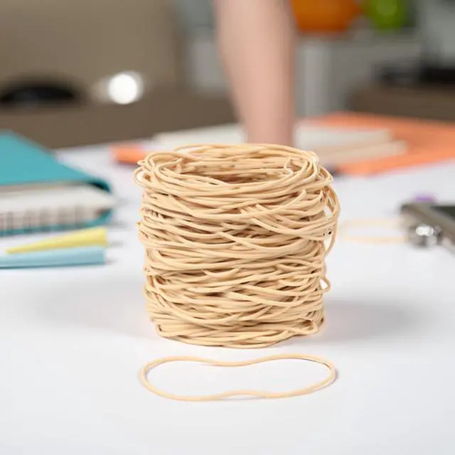 Alt view image 6 of 6 - Rubber Bands for Balloon Arch 5in 250Pcs Long Large Rubber Band Strong | Long Big Elastic Rubber Bands for Office Supplies