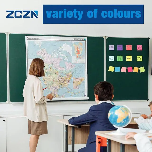Alt view image 4 of 7 - ZCZN Small Sticky Notes, 2in x 2in, 100 Sheets/Pad, 8 Pads/Pack, White