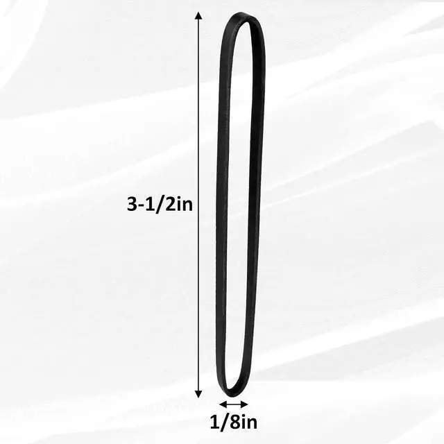 Alt view image 2 of 7 - KJAHLAL 150 Pcs Black Rubber Band, Colorful Rubber Bands Size 33, Strong Elastic Band Loop Office Supplies, Suitable for Office School Home
