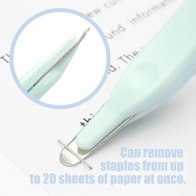 Alt view image 4 of 7 - ZZTX 5 Pack Professional Magnetic Staple Remover Puller | Staple Removal Tool for Classroom Office Supplies