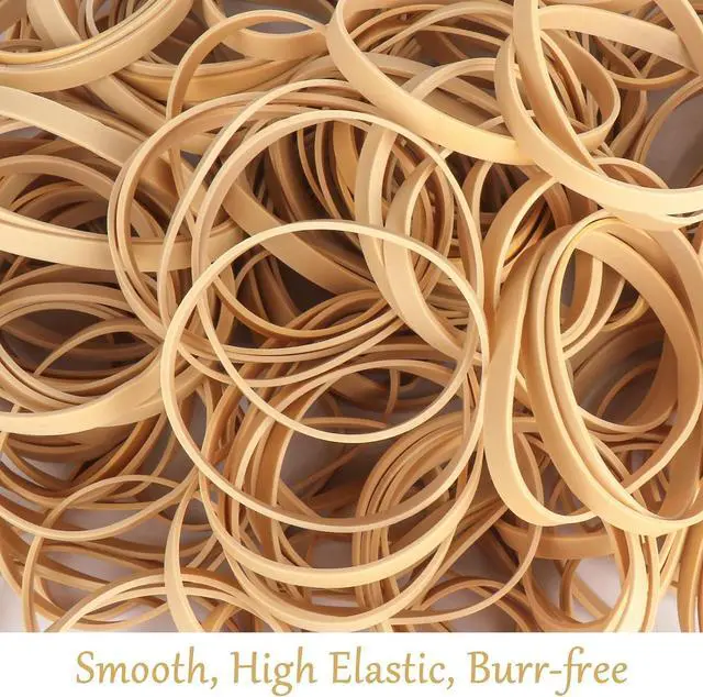 Alt view image 7 of 7 - 150Pcs Rubber Bands Size #64 Rubberbands Elastics Rubber Bands Office Home | Size #64 Rubber Bands for Office Supplies School Home Elastic Bands Thin #64 Rubber Band for Office Supply File Folder