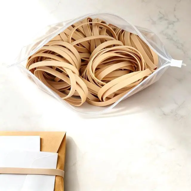 Alt view image 6 of 7 - 150Pcs Rubber Bands Size #64 Rubberbands Elastics Rubber Bands Office Home | Size #64 Rubber Bands for Office Supplies School Home Elastic Bands Thin #64 Rubber Band for Office Supply File Folder