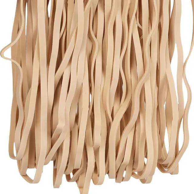 Alt view image 4 of 6 - AIWOQI Rubber Bands 12in 45Pcs Wide Long Garbage Can Rubber Band Large Big | Elastic Rubber Band for Office Supplies File Folders Litter Box Trash Can Bands(12" x 0.2")