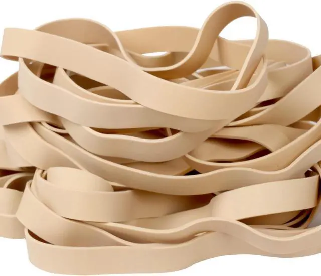 Alt view image 6 of 7 - AMUU Rubber Bands Thick Size #107 Wide 30 Pack Big Elastics Bands Large Long Rubber Bands for Office Supply File Folders Box Books Gifts Notebook(7" x 5/8")