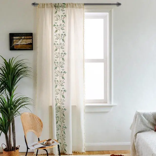Alt view image 7 of 7 - Blackout Curtain Rods for Windows 36"-48", 5/8 inch Small Matte Black Wrap Around Curtain Rod Curved Room Darkening Single Window Rod for Bedroom Kitchen(36"-48")