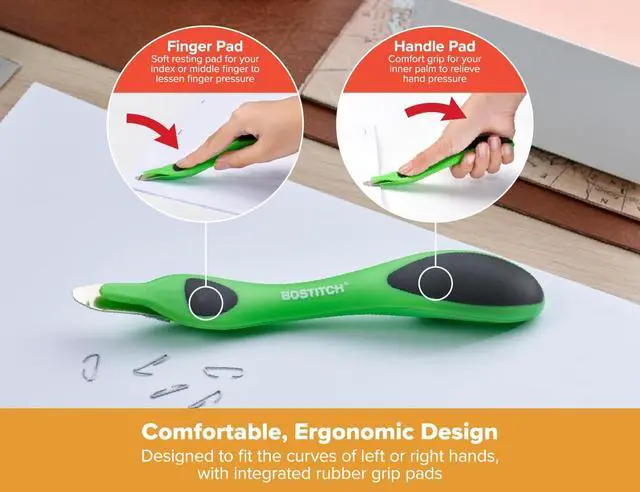 Alt view image 6 of 7 - Bostitch Professional Magnetic Easy Staple Remover, Neon Colors, 3 Pack | Staple Remover Tool for Home & School